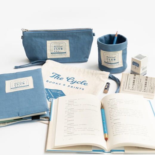 万用收纳筒·月读俱乐部｜桌面悬挂两用｜笔筒杂物｜纯棉密织水洗帆布｜毛姆｜礼物文具｜上海译文出版社七海制造局七海日志 商品图3