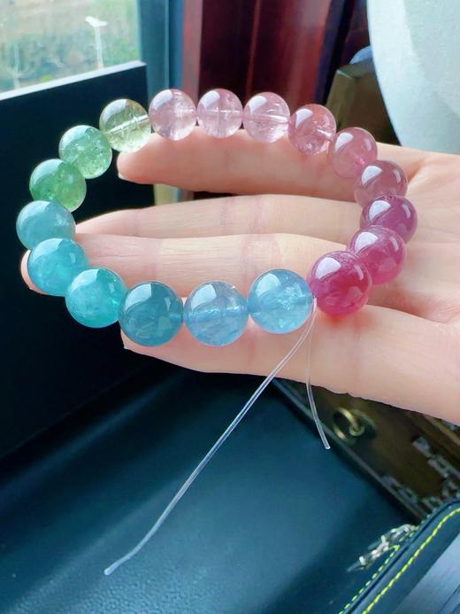 28.53g 10.1mm 碧玺手链 商品图3