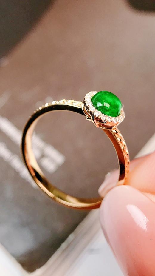 0.74ct 祖母绿戒指 商品图1