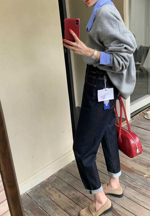 一剪风固色牛仔裤 商品图1