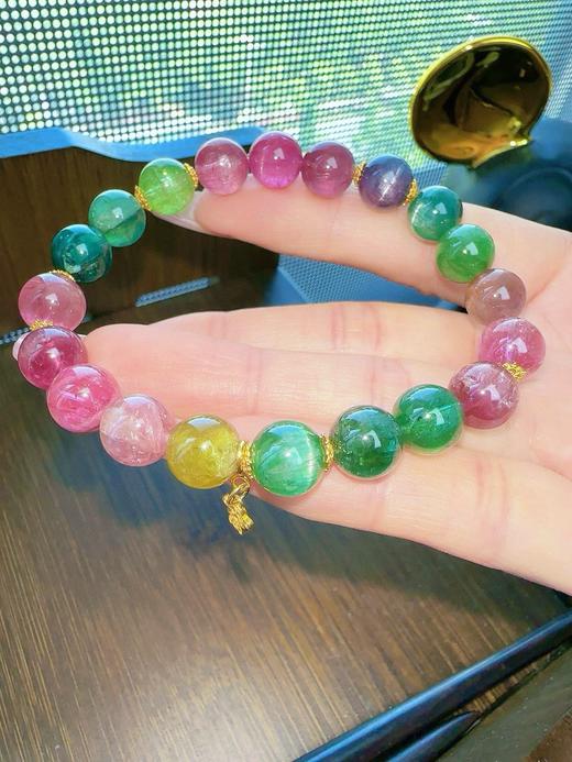 24.9g 9mm 碧玺手链 商品图3