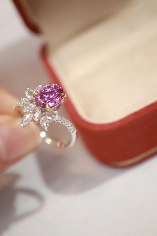 2.09ct 帕帕拉恰戒指 商品图3