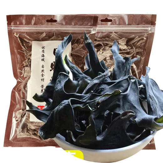 超划算霞浦烘干晾晒海带短头免洗海带厚片干货凉拌食材海带头 商品图4