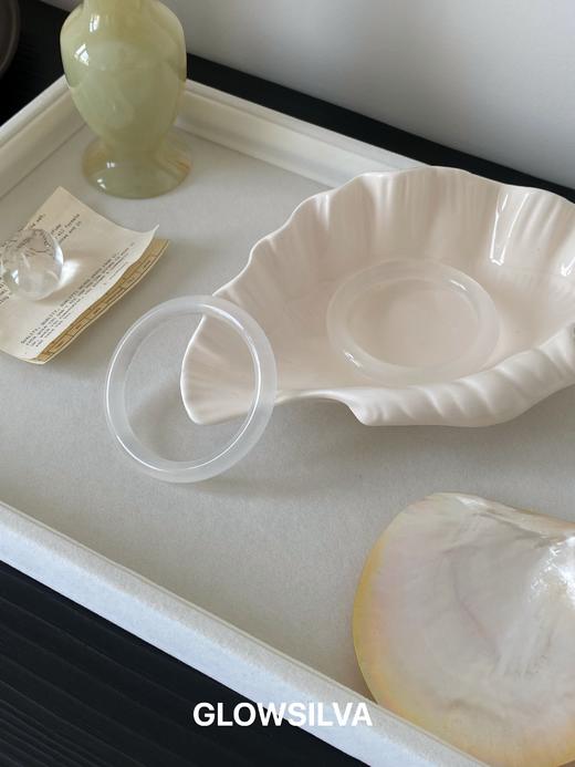 白月光 冰种石英岩玉手镯 商品图2