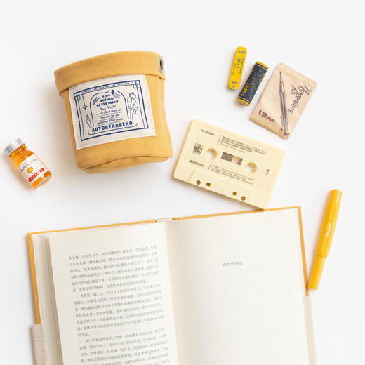 万用收纳筒·作家卡夫卡之夜｜桌面悬挂两用｜笔筒杂物｜七海 商品图3