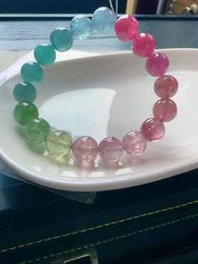 28.53g 10.1mm 碧玺手链