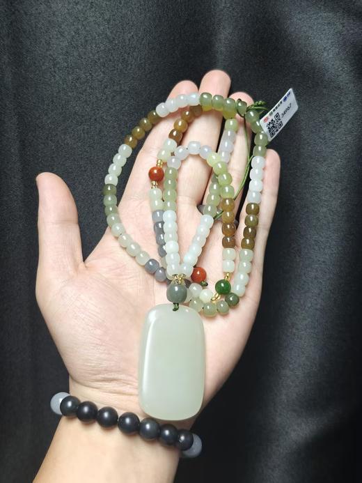 和田玉无事牌套装 商品图0