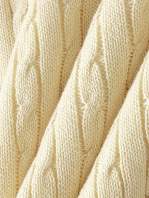 COCO ZONE 100棉翻领单排扣针织衫长袖上衣CC2C1376 商品图2