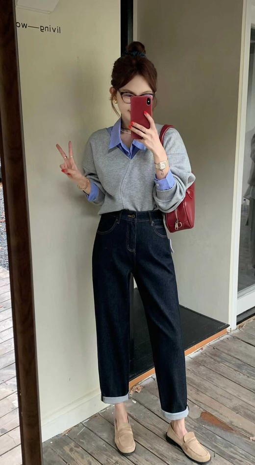 一剪风固色牛仔裤 商品图3