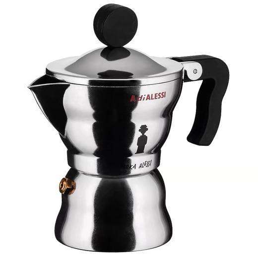 意大利Alessi 经典摩卡壶Moka 单阀意式浓缩咖啡壶 商品图3