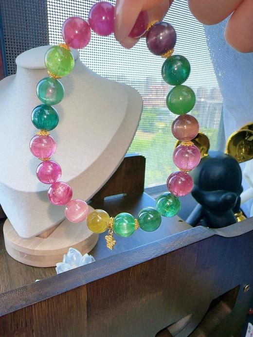 24.9g 9mm 碧玺手链 商品图5