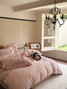 顶柔法式拼接慕丝牛奶绒四件套 商品缩略图1