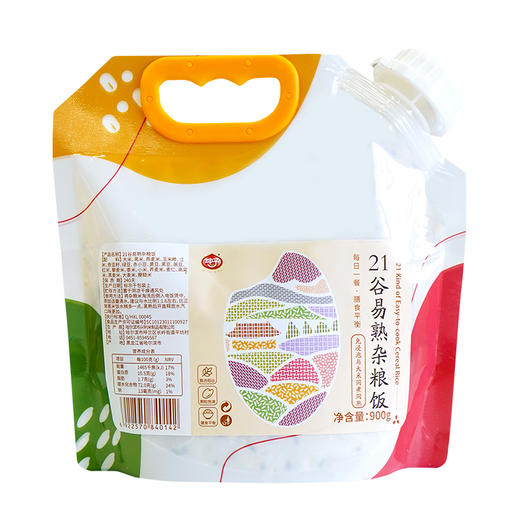 【米面精选】坤予·21谷易熟杂粮饭 免泡可快煮 全谷物➕杂豆搭配 一口气吃21种营养🥰焖饭 煮粥 打米糊 全家都能吃 商品图5