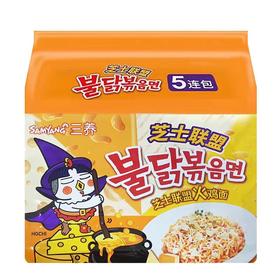 [멀티팩]삼양 4가지치즈불닭볶음면145g*5