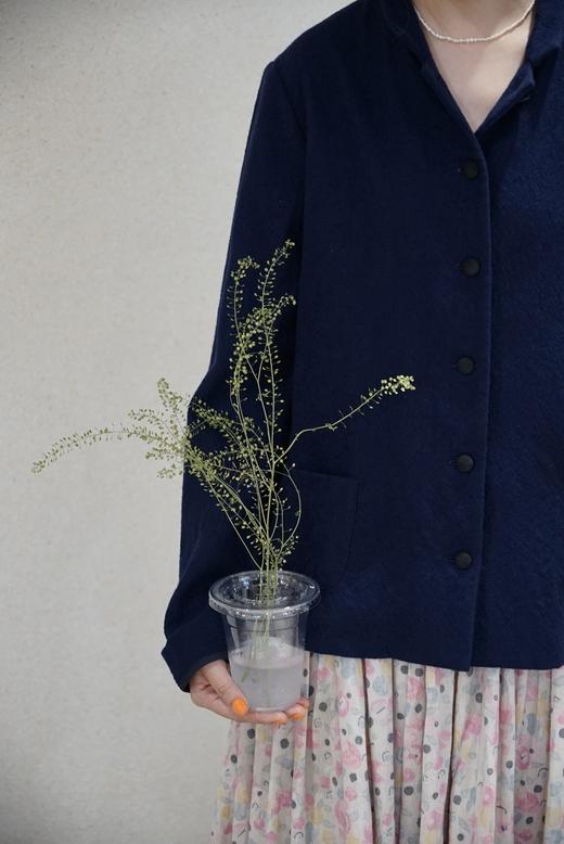 apuntob 修身版型前口袋羊毛外套 商品图8