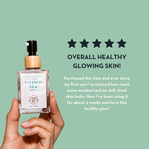 美国本土 · The Organic Skin Co.维生素C+新西兰红海藻焕肤面部胶原蛋白精华30ml*2瓶装｜美国直邮 商品图2