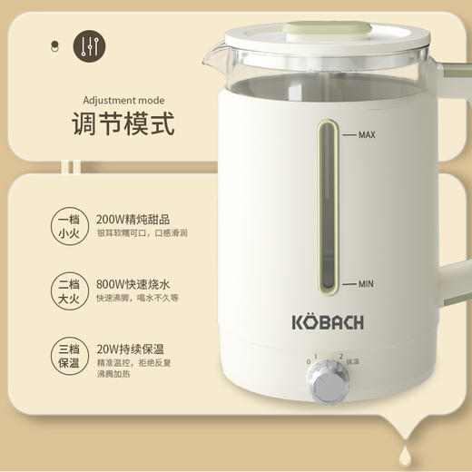 【康巴赫】养生壶（液体加热器）KBH-DSH0520 商品图1