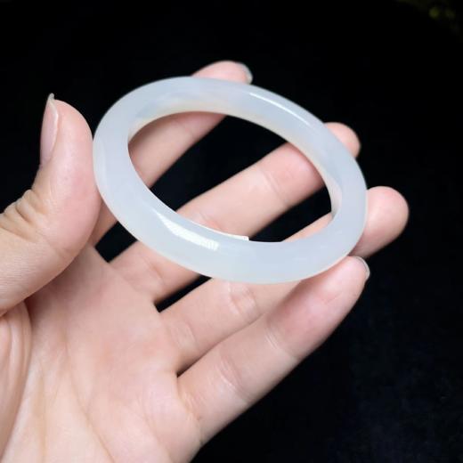 和田玉-白月光手镯 商品图0