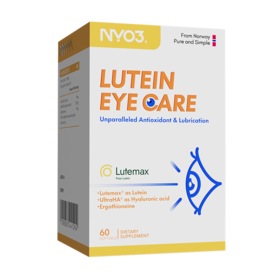 NYO3诺威佳官方旗舰店挪威进口叶黄素成人麦角硫因口服胶囊焕龄驻颜眼底营养素60粒