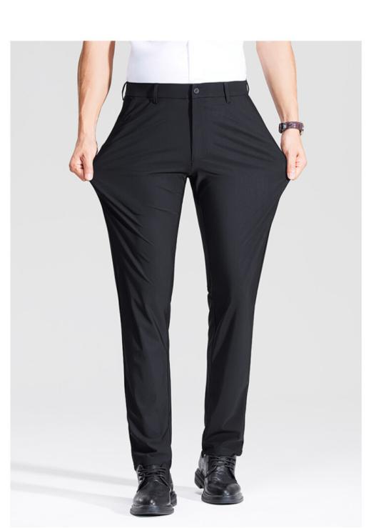 🔅🔅【华伦天奴Valentino·Orlandi】男士冰丝弹力凉感科技✨顺滑休闲裤2085款：✅修身设计，贴身舒适，独特的锦氨混纺 商品图2