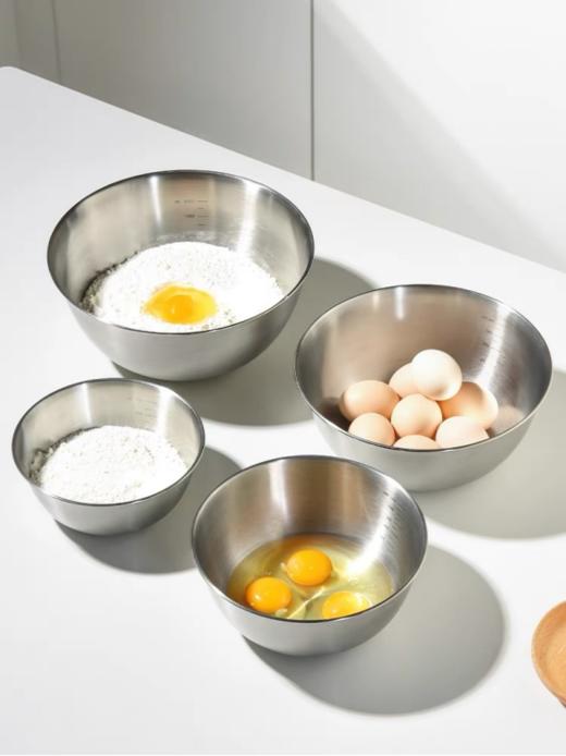 🔥🔥抢先买❗质量天花板‼【PONEL不锈钢韩式沙拉盆】低至29.9元品质巨好 北欧简约风格，厨房必备好物！ 商品图4