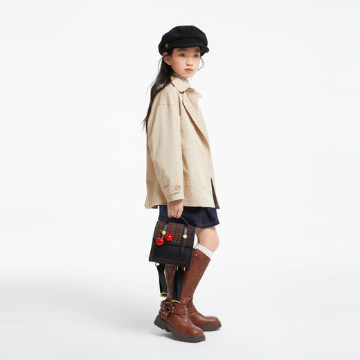 女童记忆棉外套新款安奈儿童装实体店同款AG435534 商品图5