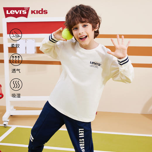 LEVIS 春 大童小童 长袖T恤 LVB-LS-H642 商品图0