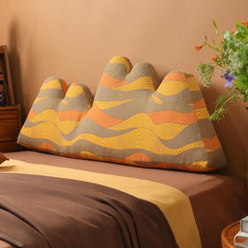 秋风麦浪系列假山床头靠垫软包大靠背榻榻米沙发卧室床靠枕护腰可拆洗