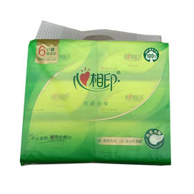 心相印茶语丝享三层面巾纸130抽*6包S码DT15130