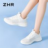 ZHR则则厚底网纱透气跑步鞋女2024夏季新款增高软底运动休闲鞋女 商品缩略图7