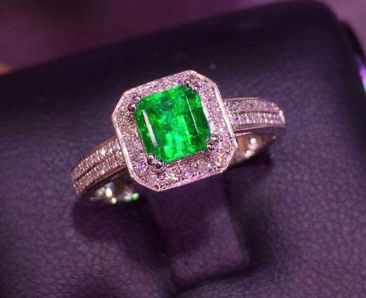 0.95ct 祖母绿戒指 商品图0