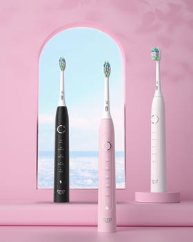 JTF 电动牙刷P100 成人声波震动电动牙刷 智能自适应软毛情侣款送男友/送女友智能感应