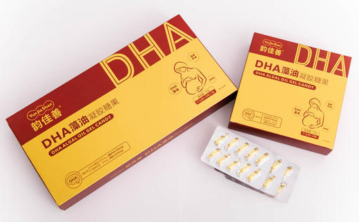 韵佳善DHA藻油凝胶糖果~含亚麻籽油 商品图1