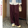 【长裤】国风盘扣直筒裤1N3224505 商品缩略图4