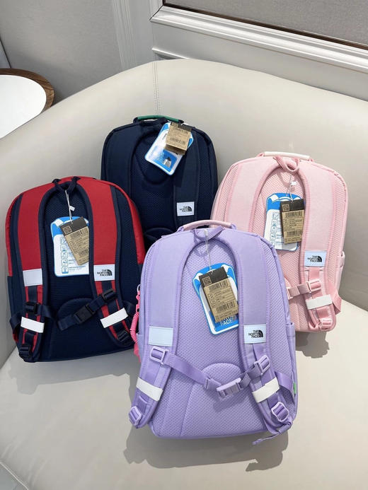开学季❤️酷炫书包！【TNF小北儿童便携双肩包书包】独特护脊减负设计，有效保护孩子稚嫩的脊椎丨大容量设计！定制原单面料，轻盈、耐磨❗️配赠补习袋、玩偶、笔盒、求生哨！ 商品图3