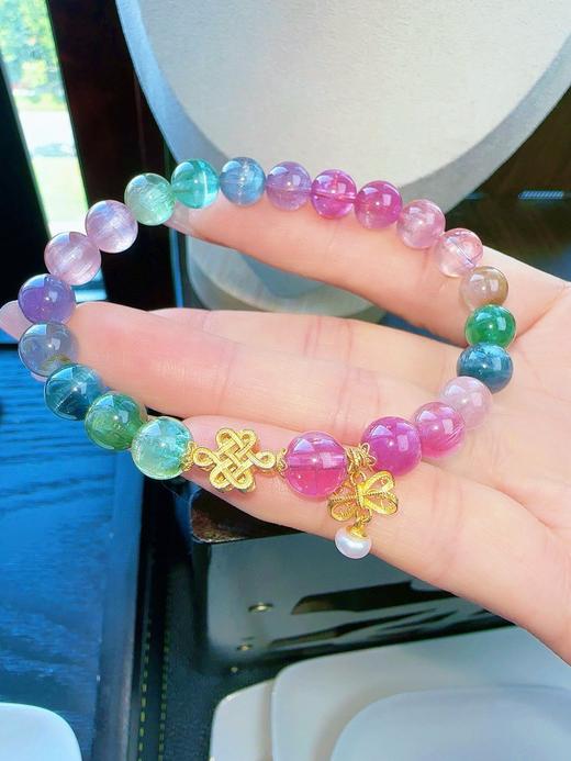 17g 7.5mm 碧玺手链 商品图1