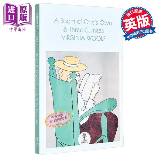 【中商原版】柯林斯  一个人的房间与三英镑 A room of one s own and three guineas 英文原版 Virginia Woolf 伍尔夫 商品图0