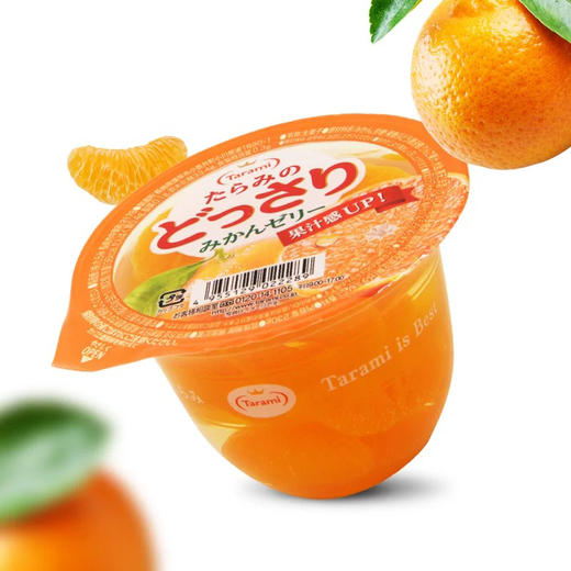 多良见Tarami橘子味果肉果冻230g 商品图0