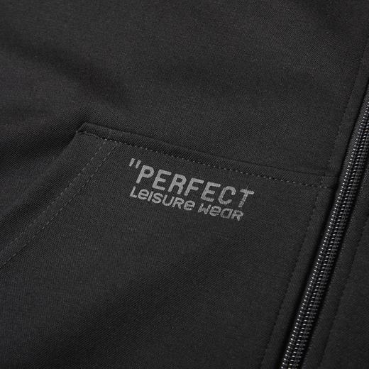 【新款DK】大依优型大码男装连帽夹克加肥加大休闲夹克胖子宽松弹力运动外套上衣 商品图5