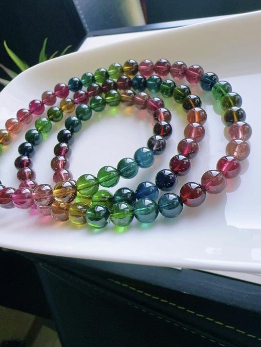 38.6g 6.5mm 碧玺手链 商品图6