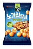 乐天青阳麻辣蛋黄酱味明太鱼花生80g 商品缩略图0