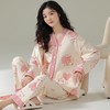 抖音同款长袖睡衣女2024年秋季新款春秋季学生可爱小熊家居服两件套装 商品缩略图5