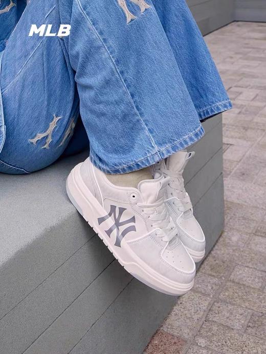 MLB老花仿牛仔学长板鞋休闲鞋 3ASXCLD4N 商品图3