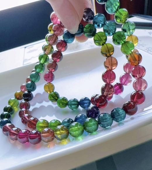 38.6g 6.5mm 碧玺手链 商品图2