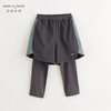 马克珍妮男童时尚假两件运动打底裤儿童裤子2024年秋装新款241187 商品缩略图1