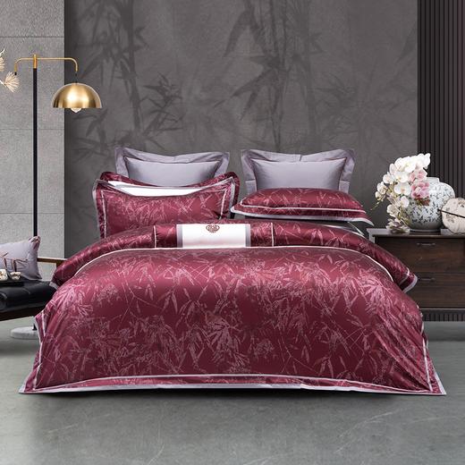 多喜爱70S云丝缎六件套 叶影婆娑 商品图0