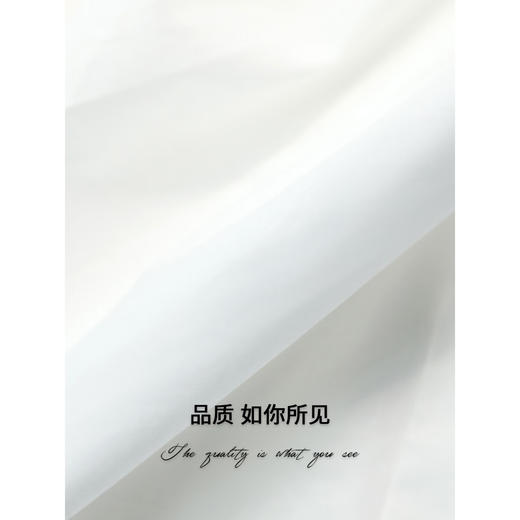 【限时秒杀】COCOBELLA设计师款解构立裁莱赛尔衬衫女通勤OL白衬衣SR3057 商品图4