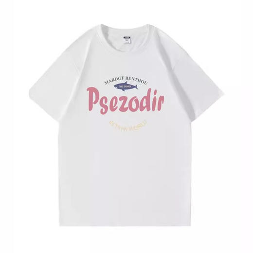 买一送一！第二件0元 纯棉T恤女白色200克短袖t恤女ins美式T恤精梳棉潮牌上衣女学生T恤 商品图3