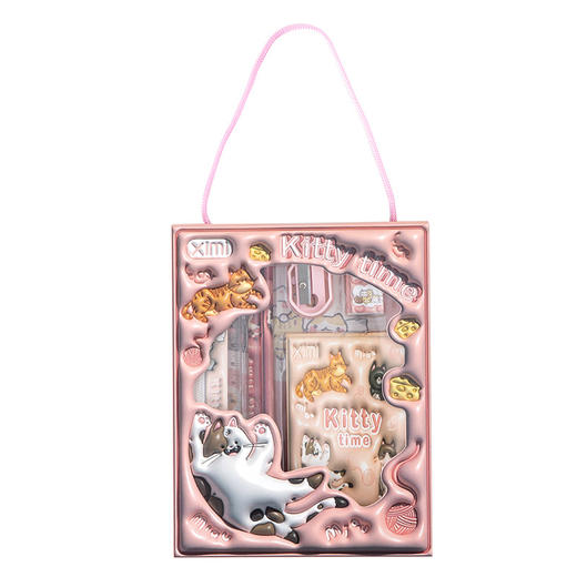 【开学儿童文具套装】立体感卡通文具六件套 开学季小学生礼品铅笔套装  商品图4