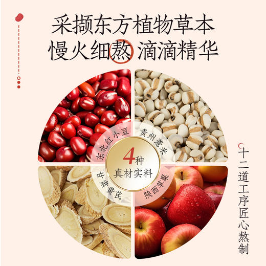 乌梅山楂汤  红豆薏米 汤 陈皮绿豆汤 三种口味 1箱10瓶*245ml 无添加健康营养休闲饮品 商品图5